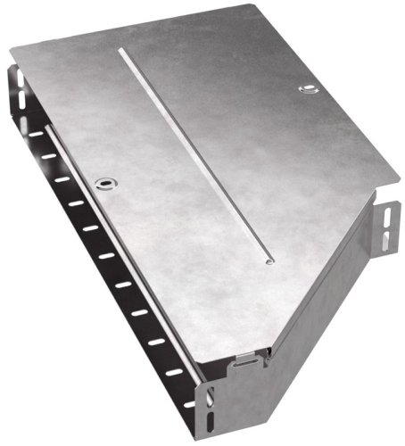 Переходник левый для лотка с крышкой Промрукав Стандарт 600х400х80 фото Переходник левый для лотка с крышкой Промрукав Стандарт 600х400х80 картинка